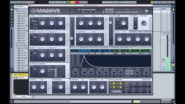 NI Massive - Progressive Psytrance Production - How To Tutorial
