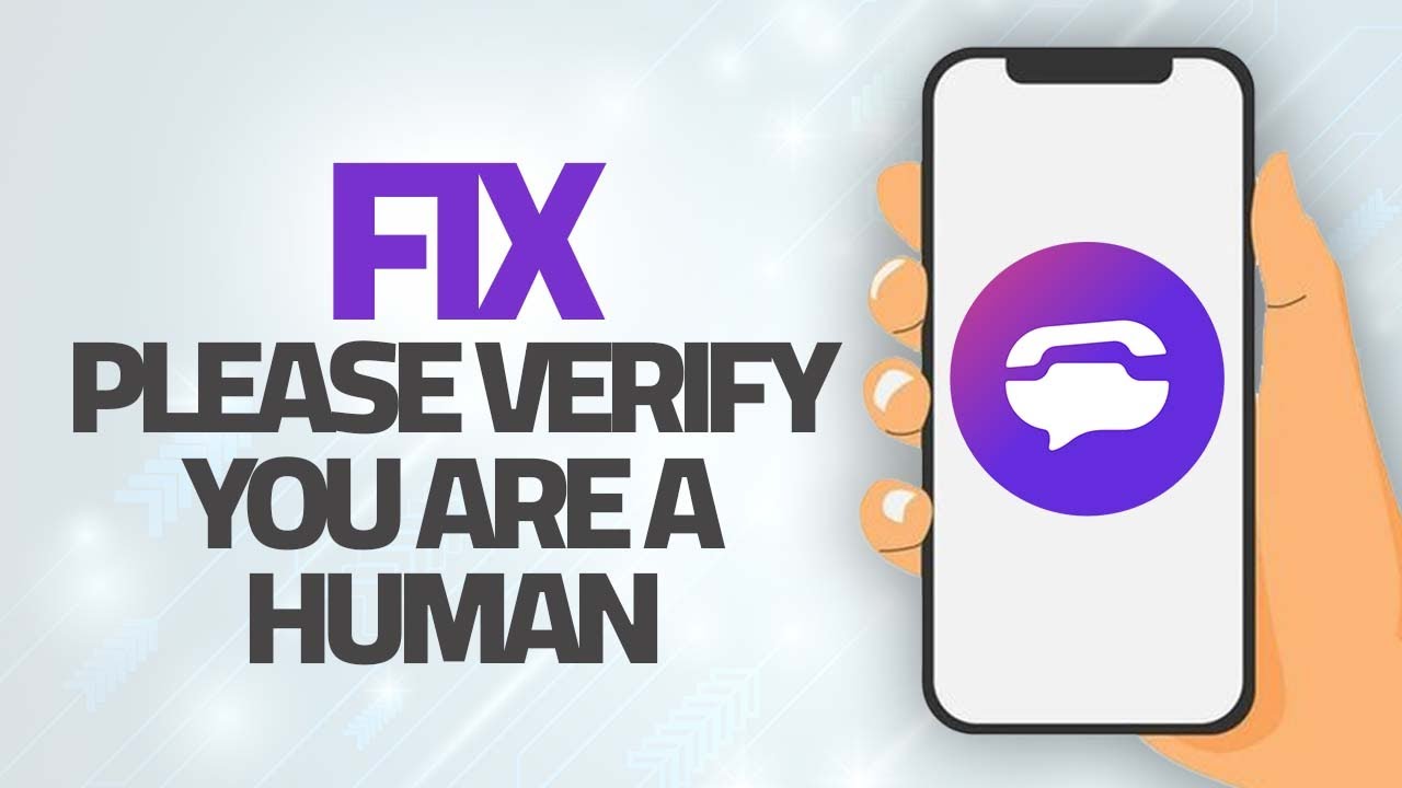 How To Fix TextNow App Please Verify You Are A Human | Step By Step