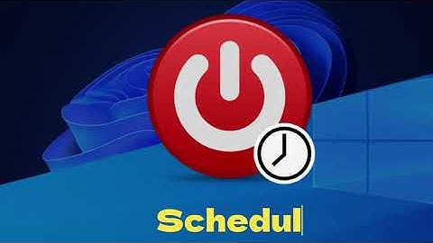 🚀 Learn How to Schedule Shutdown Windows Tricks |  Best Trick to Schedule Shutdown in Windows 10 PC