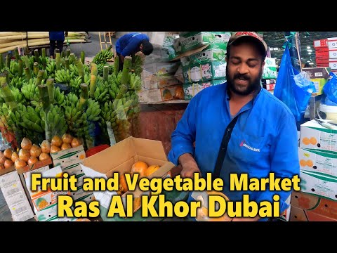The Ras Al Khor Fruit And Vegetable Market In Dubai