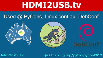 Using Python For Creating Hardware To Record FOSS Conferences