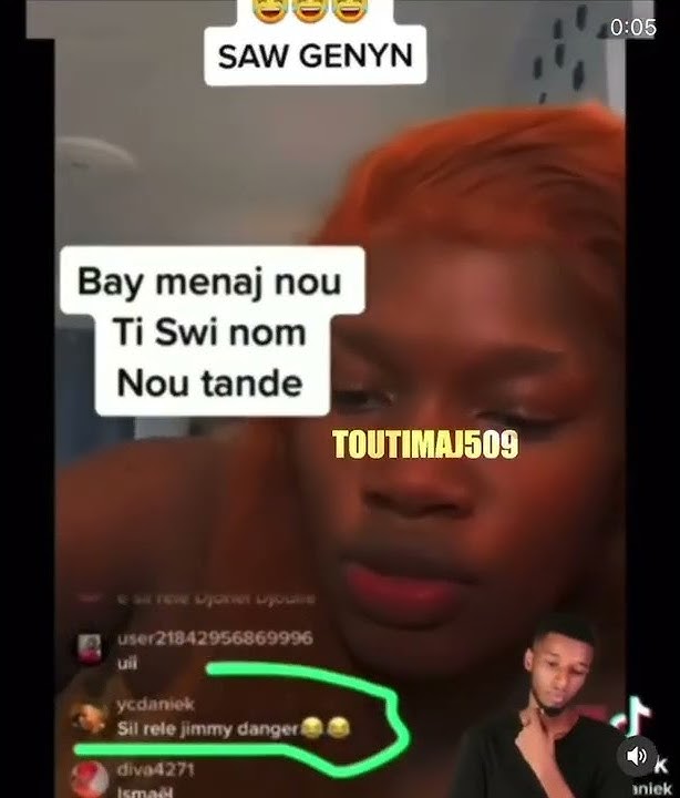 Djouly malad nan bouch😂😂 Bay mennaj nou sui non😂#900k #tiktokvideo #youtube