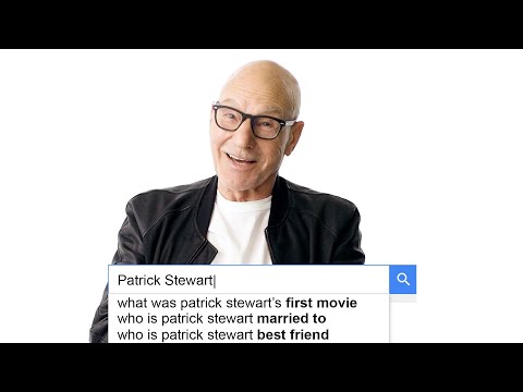 Патрик Стюарт вэб дэх хамгийн их хайгдсан асуултуудад хариулдаг Утастай