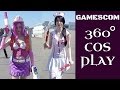 360° Video 4K VR | COSPLAY at GAMESCOM 2015