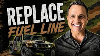HMMWV Fuel Line Replacement | How to Prime a Diesel Humvee Fuel System (Trick)