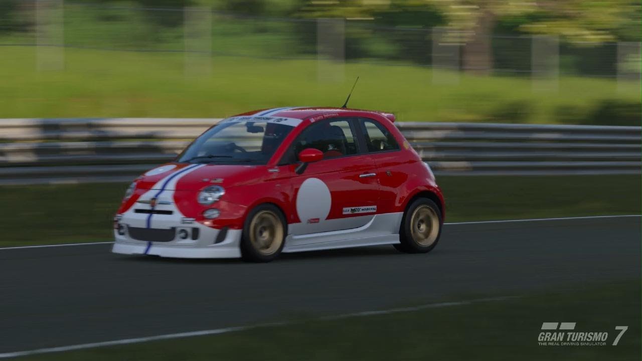 Widebody Fiat 500 Abarth at Brands Hatch - YouTube
