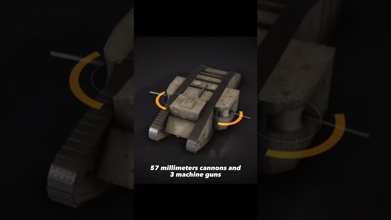 The British Mark I tank was the first operational tank in the world 