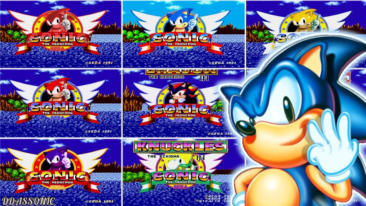 Sonic MegaMix (Hack) SEGA DVD ISO Opl PS em 2023