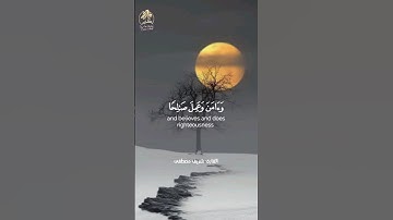 تلاوة من سورة طه القارئ شريف مصطفى #quran_kareem