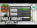 How To Turn On Vibrant Visuals In Minecraft Bedrock