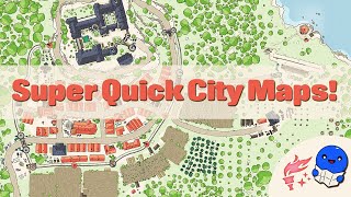 BluBerrey's Modular City Tiles - Dungeondraft City Building Tutorial