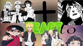 Team 7+ Hinata react to their children (naruhina-sasusaku) 🇨🇵/🇺🇸