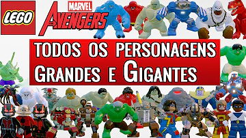 Como abrir a grade de personagens no LEGO Vingadores?