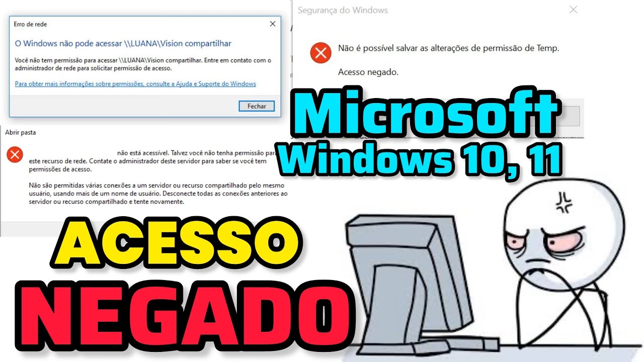 ACESSO NEGADO Você não tenha permissão para usa este recurso de