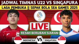  BROADCAST CHANGED! HERE IS THE LATEST SCHEDULE FOR THE INDONESIAN U22 NATIONAL TEAM VS. ...