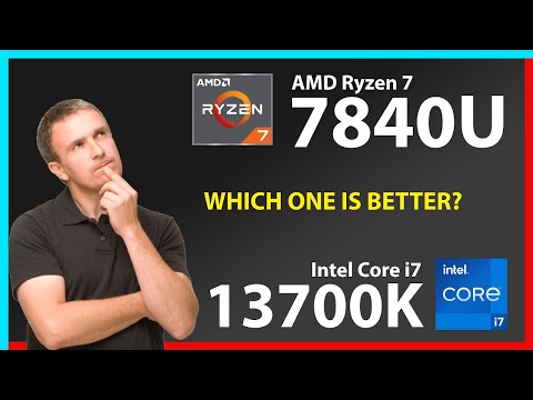 AMD Ryzen 7 7840U vs INTEL Core i7 13700K Technical Comparison