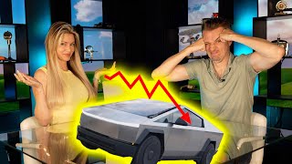 The Cybertruck market is crashing, and new deliveries halted due to accelerator pedal issue? EP 92