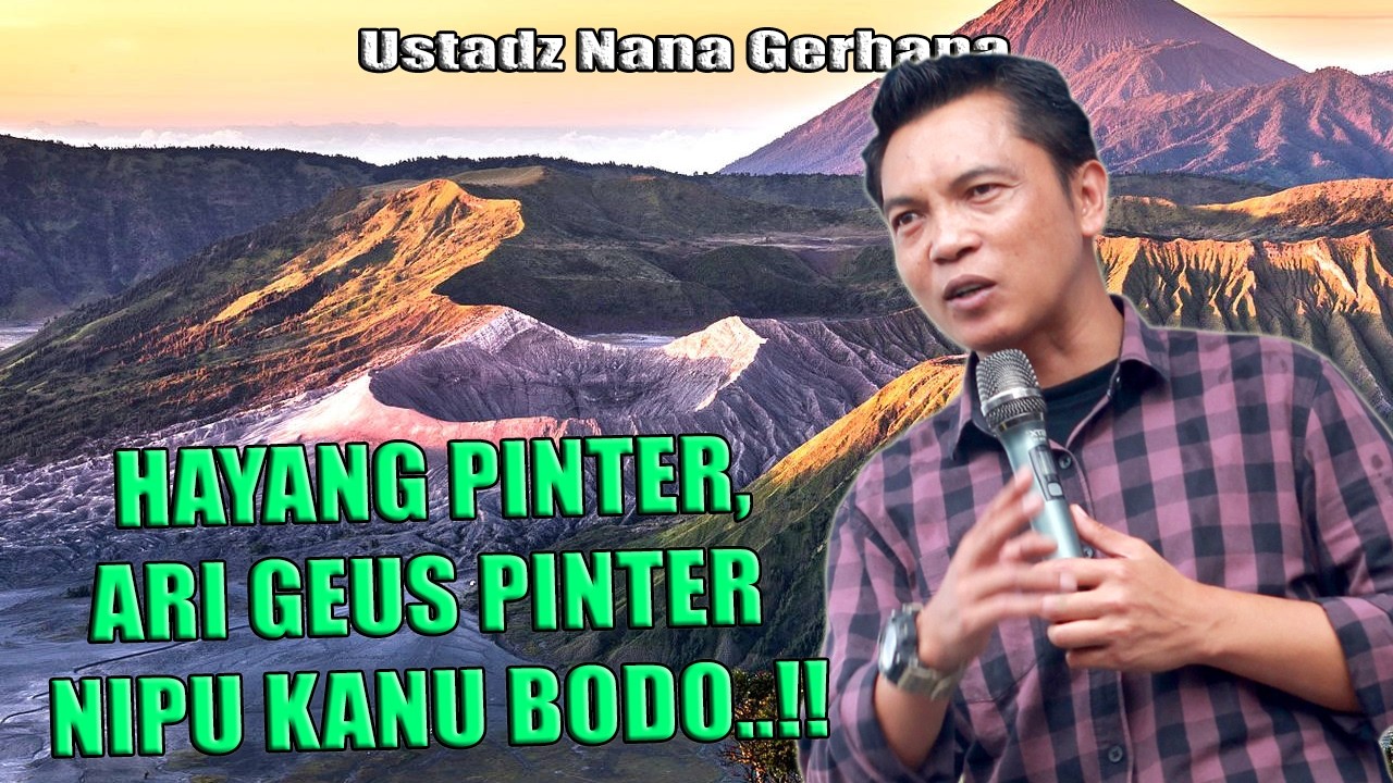 HAYANG PINTER,ARI GEUS PINTER NIPU KANU BODO  !!
