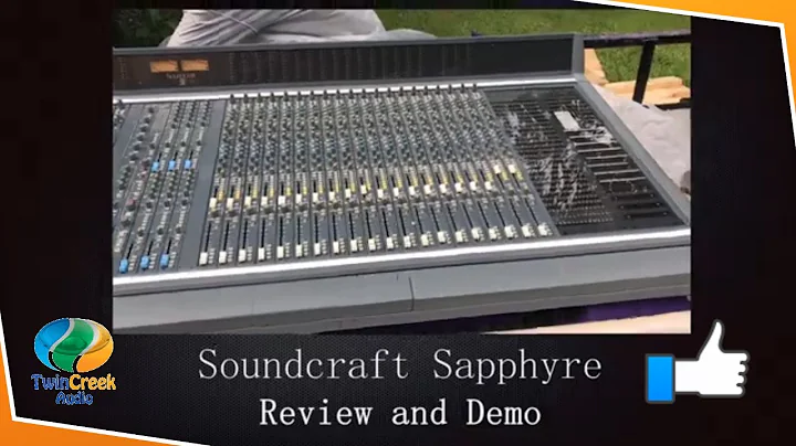 Soundcraft Sapphyre Review and Demo
