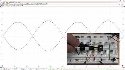 Testing an Inverting amplifier with Picoscope