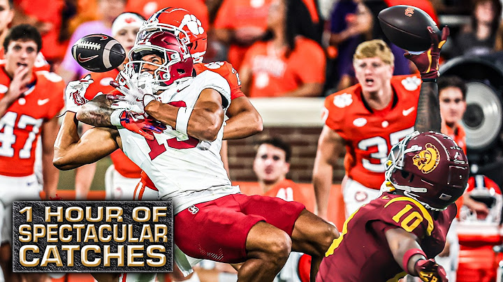 The most RIDICULOUS catches from the last college football season 🎥 | College Football Highlights