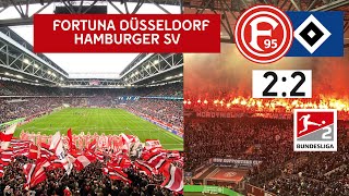 SPITZENSPIEL  Fortuna Düsseldorf - Hamburger SV 2:2 | Alle Tore & Highlights | 31.03.2023