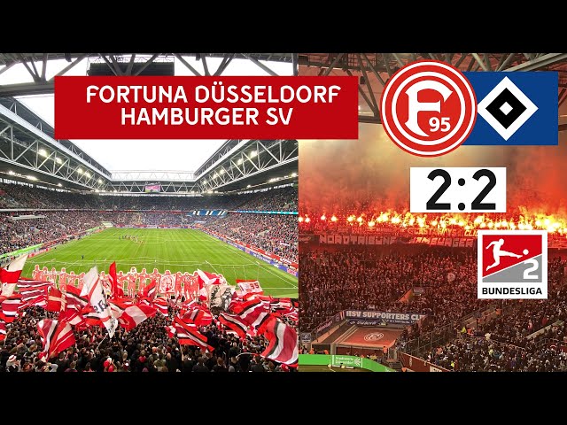 Hamburger SV fans (Hamburger SV) GER, Fortuna Duesseldorf vs