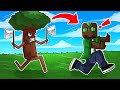 MINECRAFT pero LOS ARBOLES ESTÁN FURIOSOS Y ATACAN 🌳🔪 MINECRAFT ALEATORIO