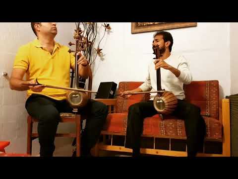 اجرای بخشی از آلبوم شب سکوت کویر با کمانچه مازیار شریفیان و مهدی فردین   