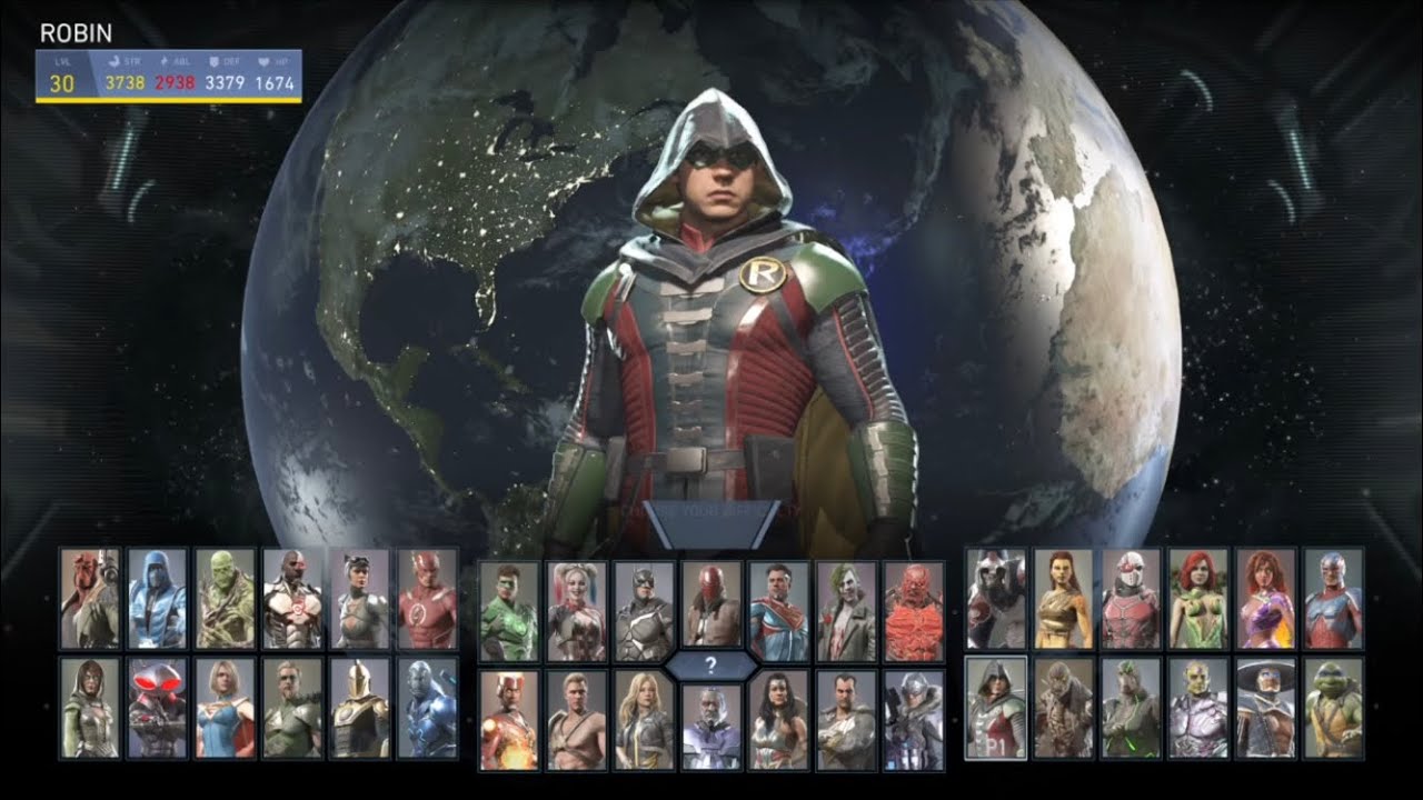 Injustice 2 Robin Gameplay Arcade YouTube