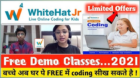 whitehat jr free demo class 2021 - whitehat jr coding classes | whitehat jr coding classes kya hai