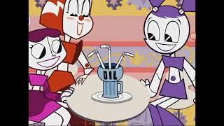 Jenny Thinking About The Other Robots In Convention...