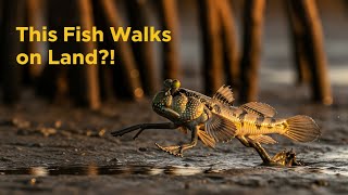This “Fish” WALKS on Land?! 🐟😱 Meet the Mudskipper!