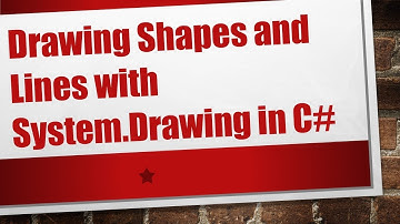 Drawing Shapes and Lines with System.Drawing in C#