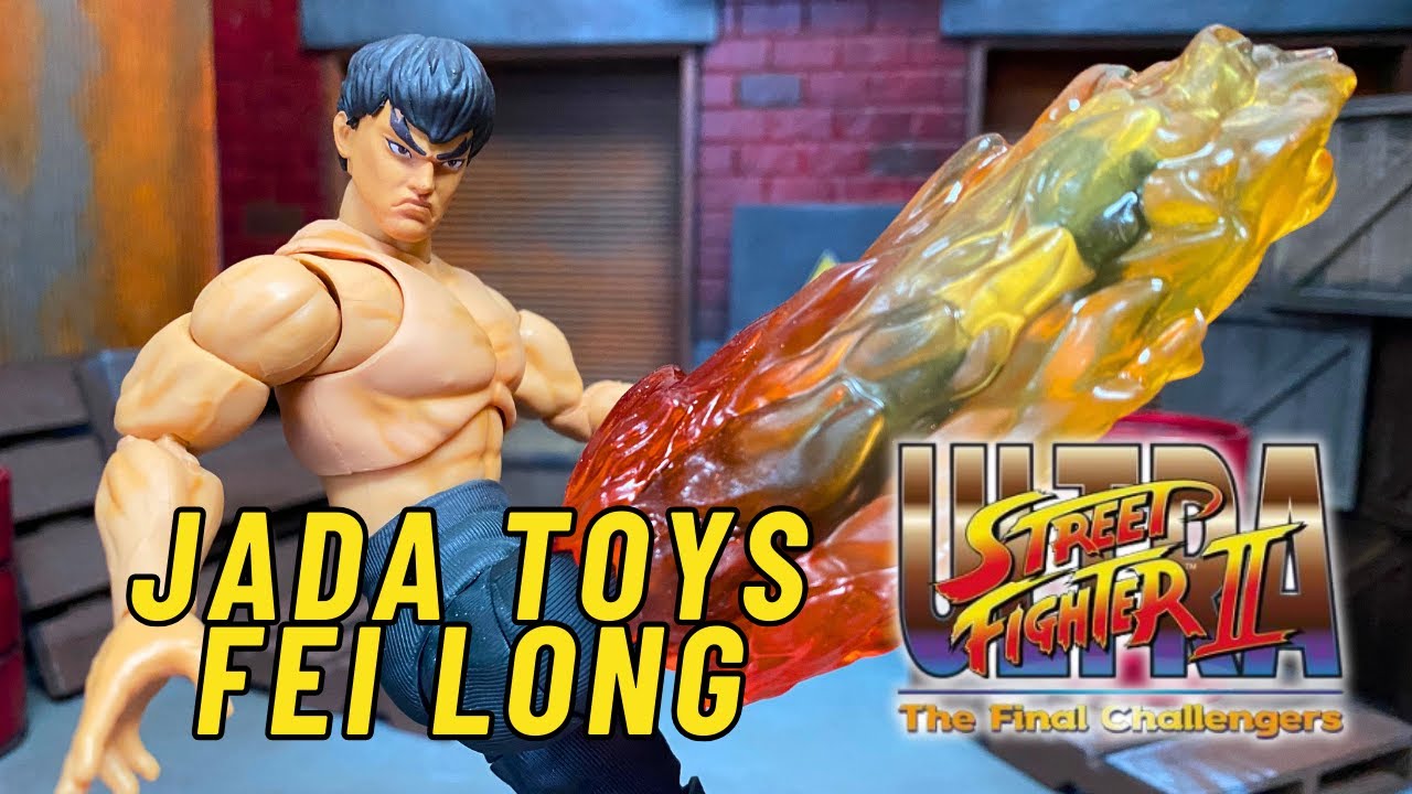 Jada Toys Ultra Street Fighter II: Fei Long Figure Review