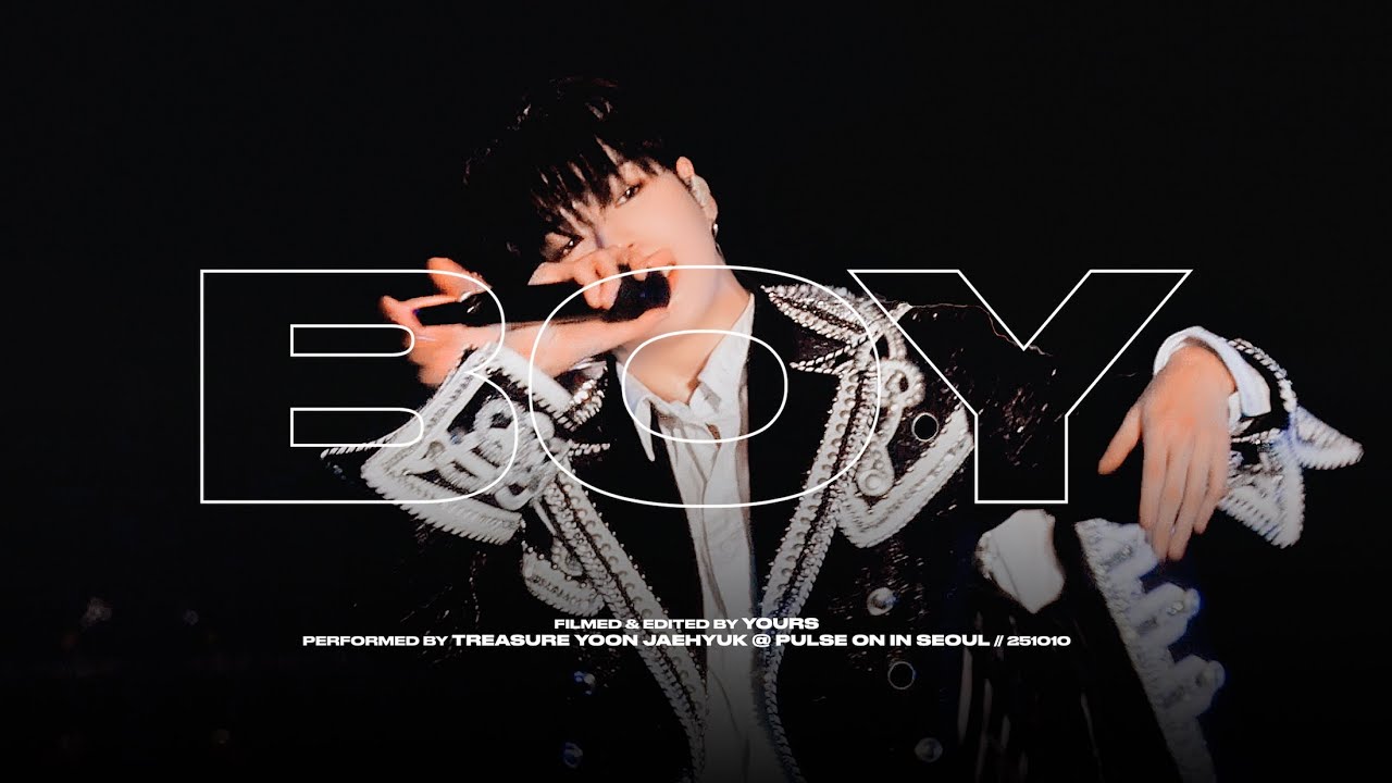 [4K] 251010 PULSE ON IN SEOUL 'BOY' YOON JAEHYUK FANCAM