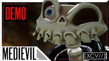 MEDIEVIL Full Demo Walkthrough (Short-Lived Demo) PS4 Pro Gameplay |【XCV//】