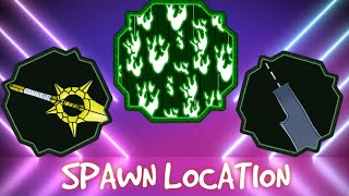 Shindo Life Toad Curse Spirit, Pika Blade, and Riser Akuma Blade Spawn Location
