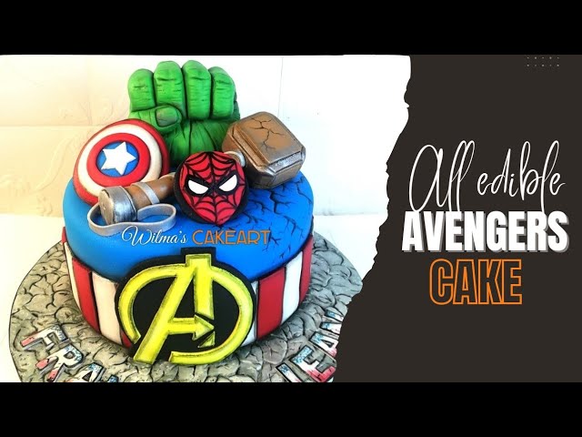 Superhero/Avengers/Marvel Happybirthday Theme Party Decoration Combo for  Cake Cuttin,Avengers Party Favors for Kids