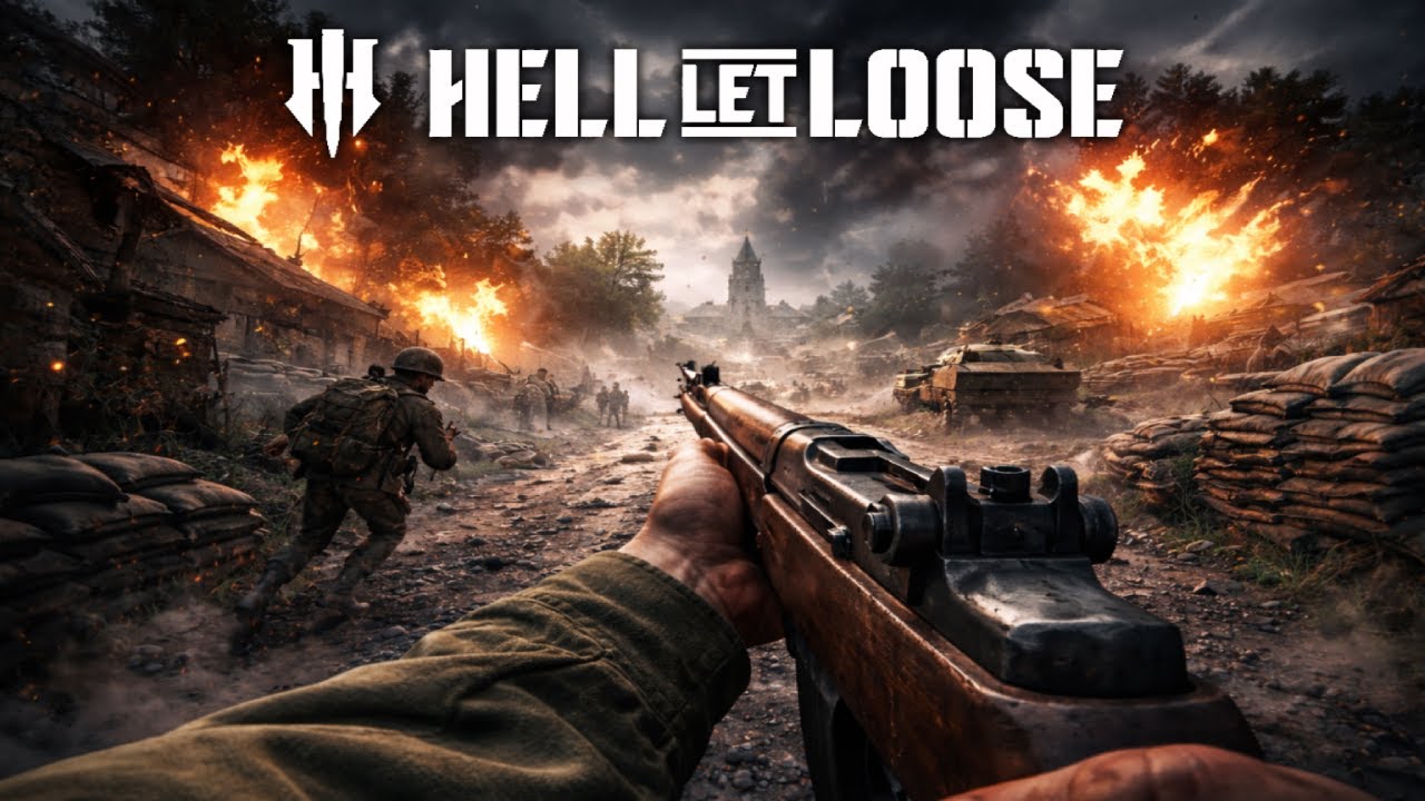 Hell Let Loose: Back to the frontlines: WW2 1440p - YouTube