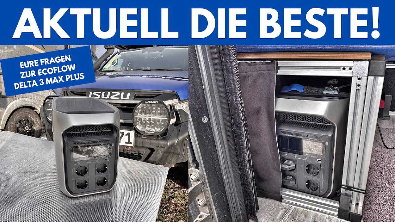 EcoFlow Delta 3 MAX Plus - Powerstation der EXTRAKLASSE
