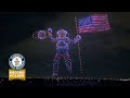 Guinness world record fourth of july drone show 1000 drones