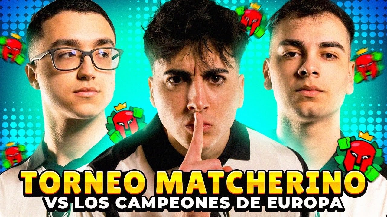 ME ENFRENTO CON iKAOSS y TREBOR A LOS *CAMPEONES DE EUROPA* EN UN TORNEO MATCHERINO…