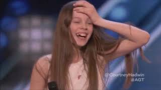 Courtney Hadwin - Menina de 13 anos assusta jurados America's Got Talent chords