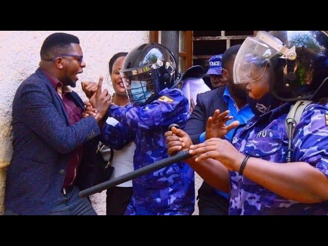 Video:Police stop GHOST ARRESTS AM FREE~M.P Nyeko Derrick responds to police over fake arrest on him class=
