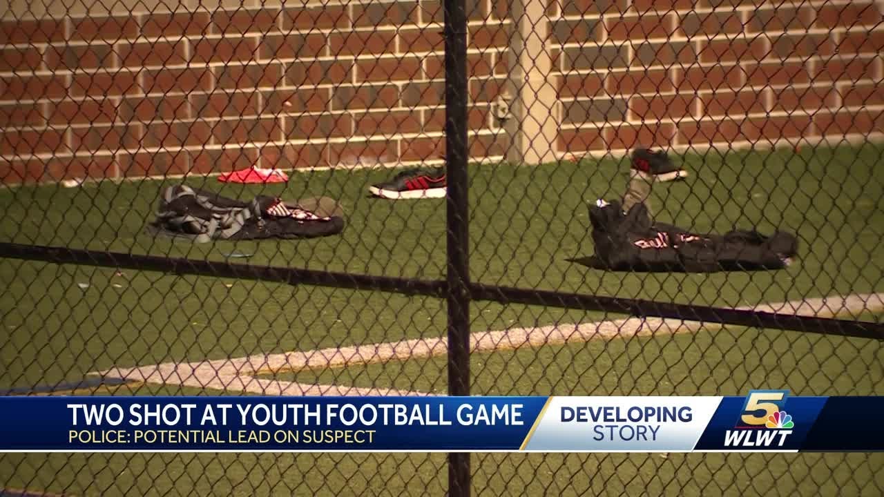 Two shot at youth football game - YouTube