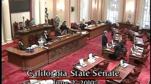 Senate Floor Session Part 1 6/2/2010