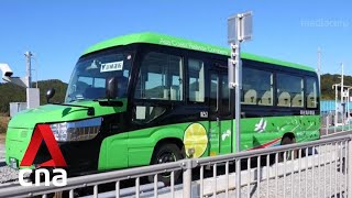 World's first dual-mode vehicle to begin operating in Japan