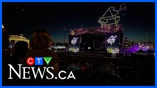 Free concert in Victoria's inner harbour put on by the David Foster Foundation