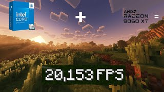 Minecraft 1.21 | RX 9060 XT + i5 14600k ( 1440p shaders )